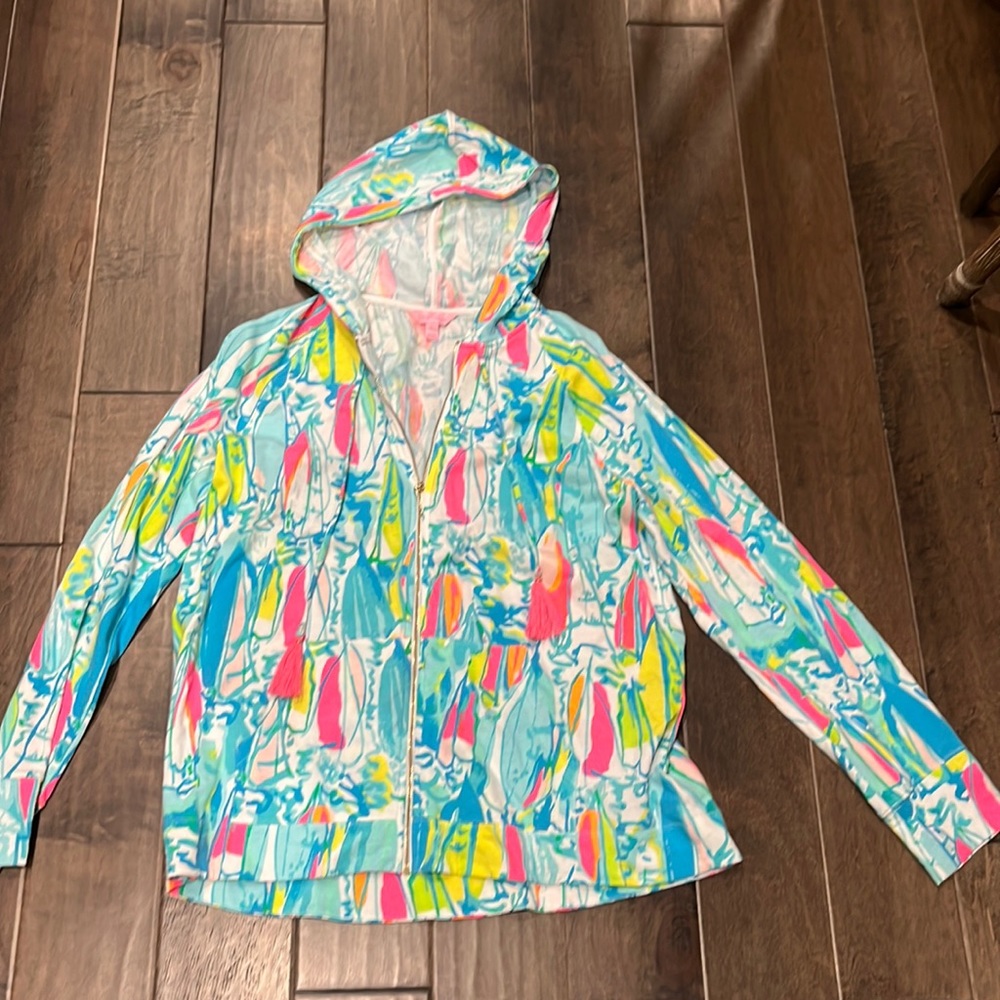 Super colorful Lily Pulitzer zip up